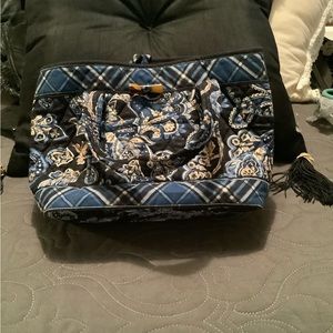 Vera Bradley small blue handbag